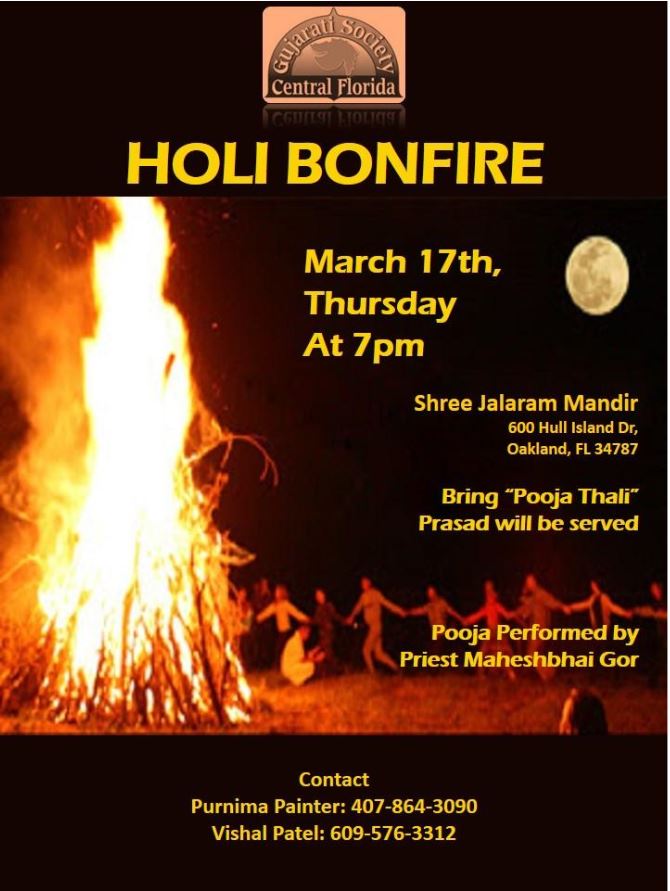Holi Bonfire